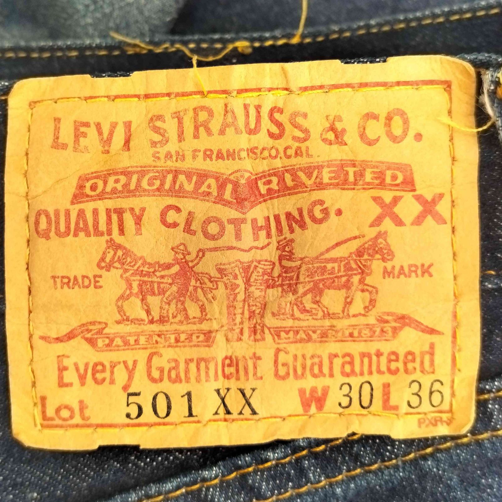 リーバイス Levis 1998年10月製 USA製 ボタン裏555 バレンシア工場 
