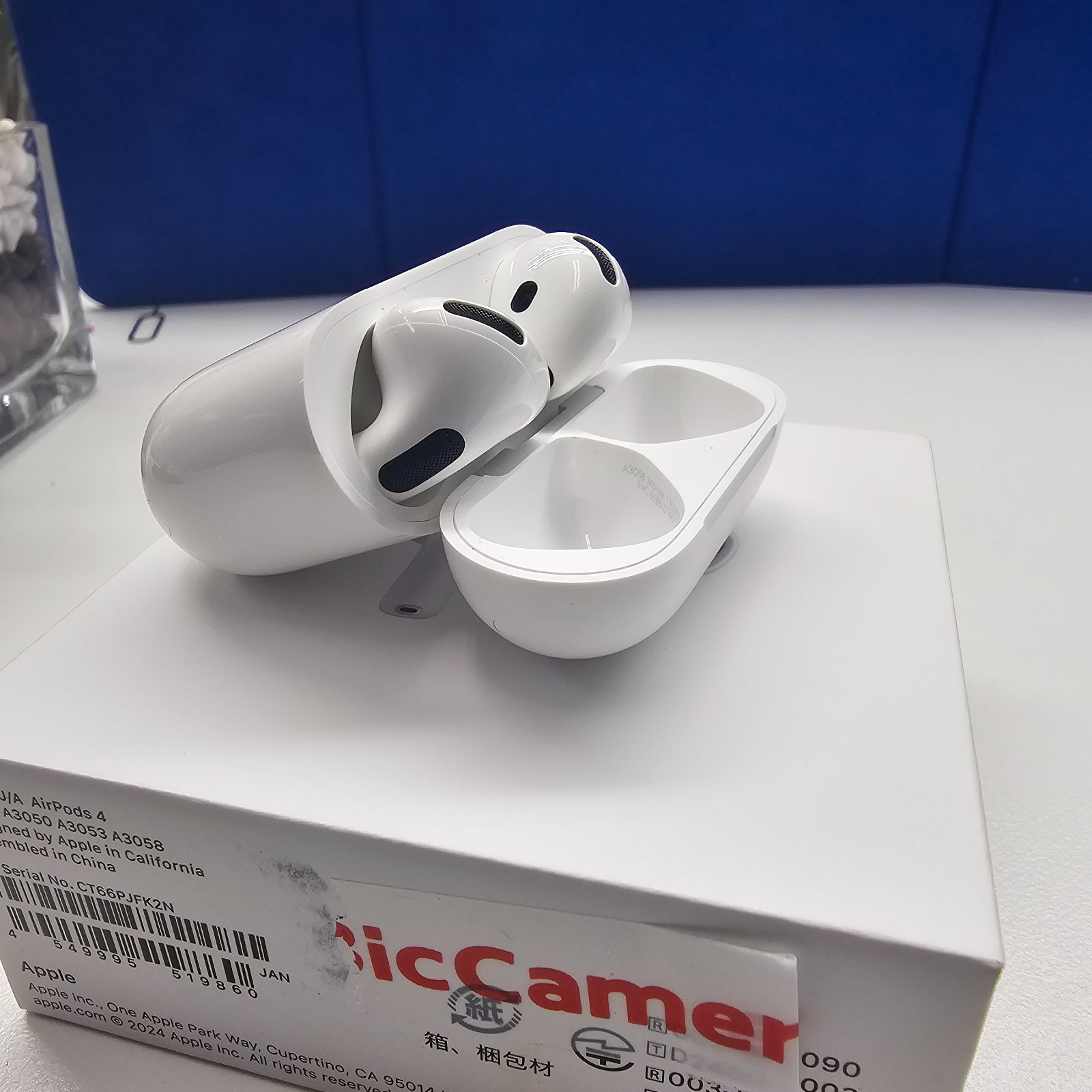 AirPods4 箱あり AirAir Pods 4 箱付き タイプC アクティブノイズキャンセリング非搭載