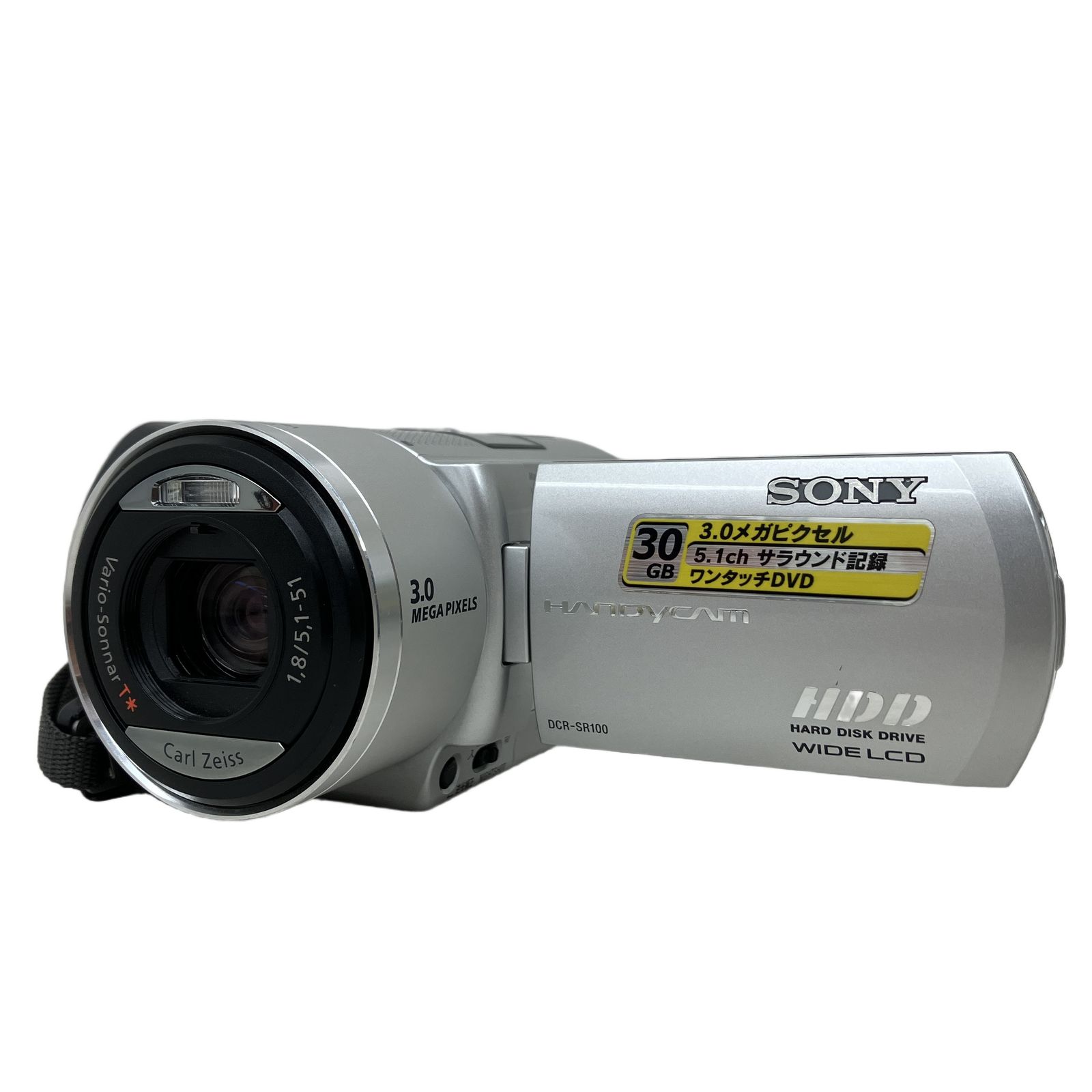 SONY HANDYCAM DCR-SR100 デジタル ビデオカメラ カメラバッグ付き ジャンク M11377711