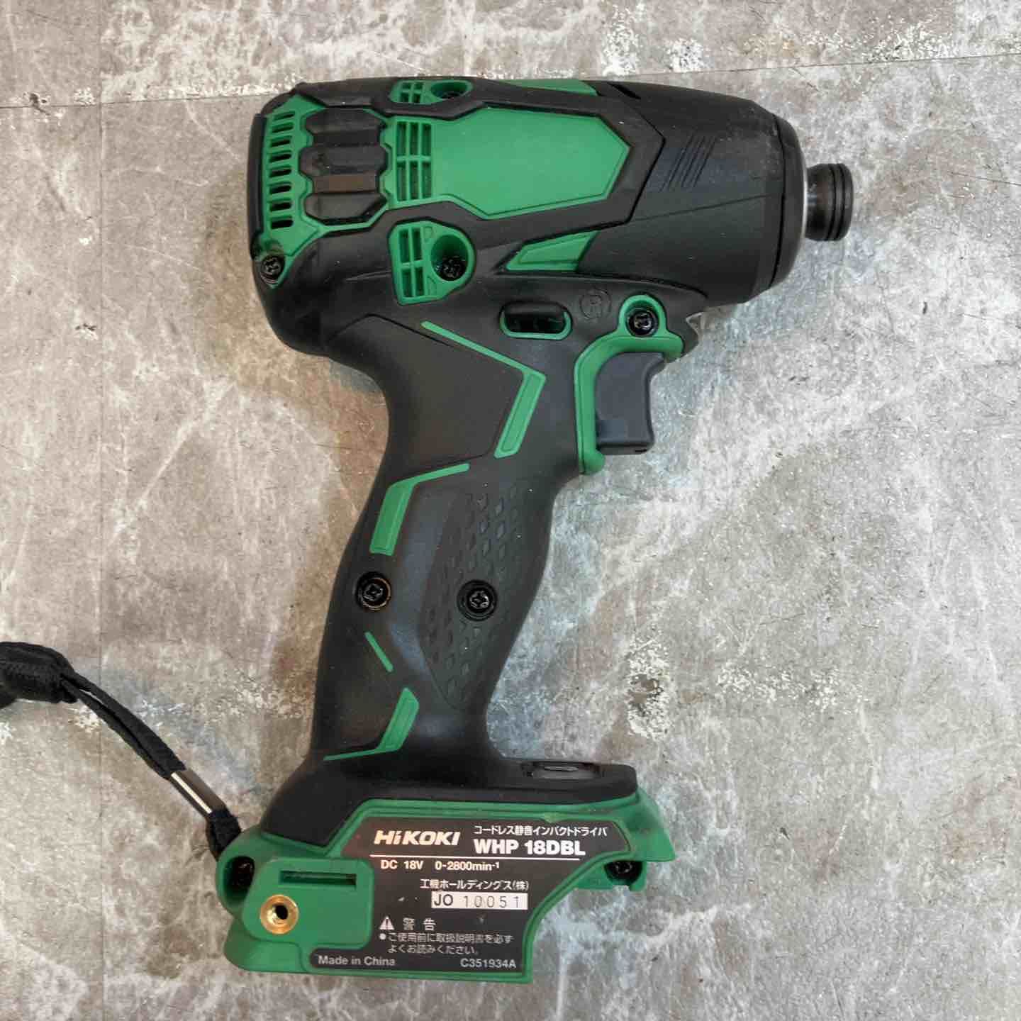 【美品】★ハイコーキ(HIKOKI ※旧:日立工機) コードレスソフトインパクトドライバー WHP18DBL(2LXPK)【八潮店】