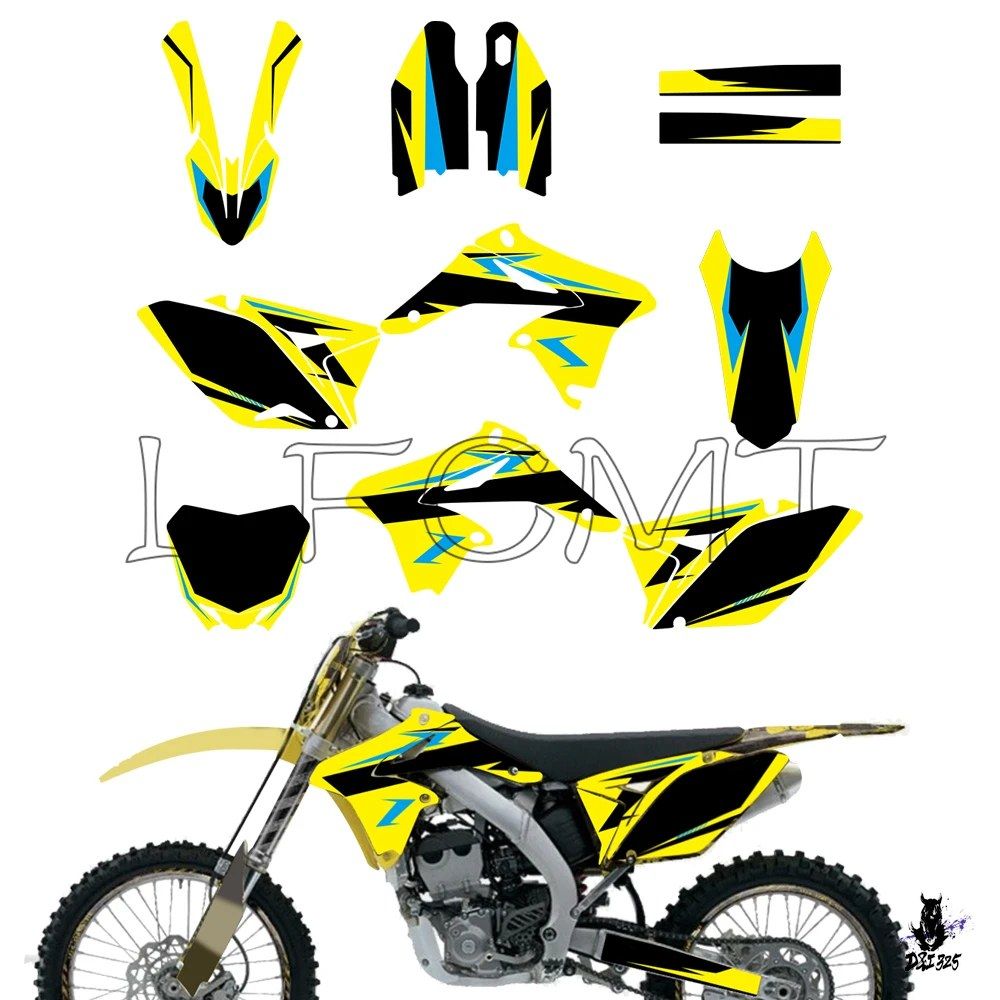 グラフィックデカール rmz250 デカール KUNGFU GRAPHICS カンフー