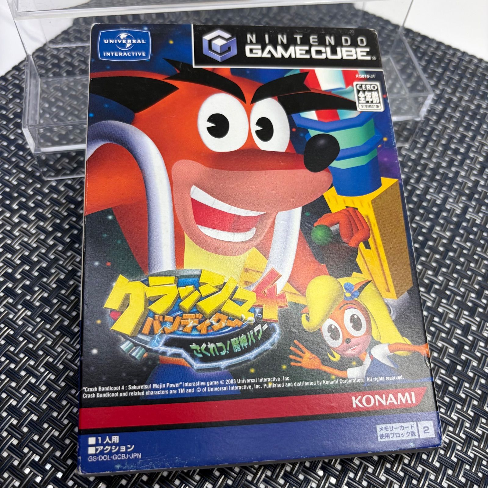 動作確認済】GC クラッシュバンディクー4 さくれつ！魔神パワー - メルカリ