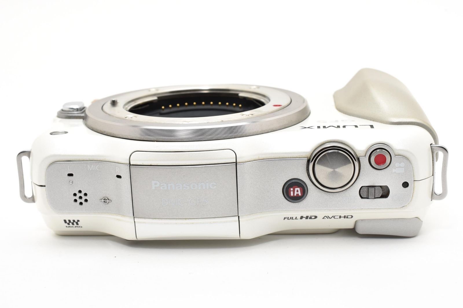 ☆美品☆パナソニック Panasonic DMC-GF5 ホワイト #2044 - メルカリ