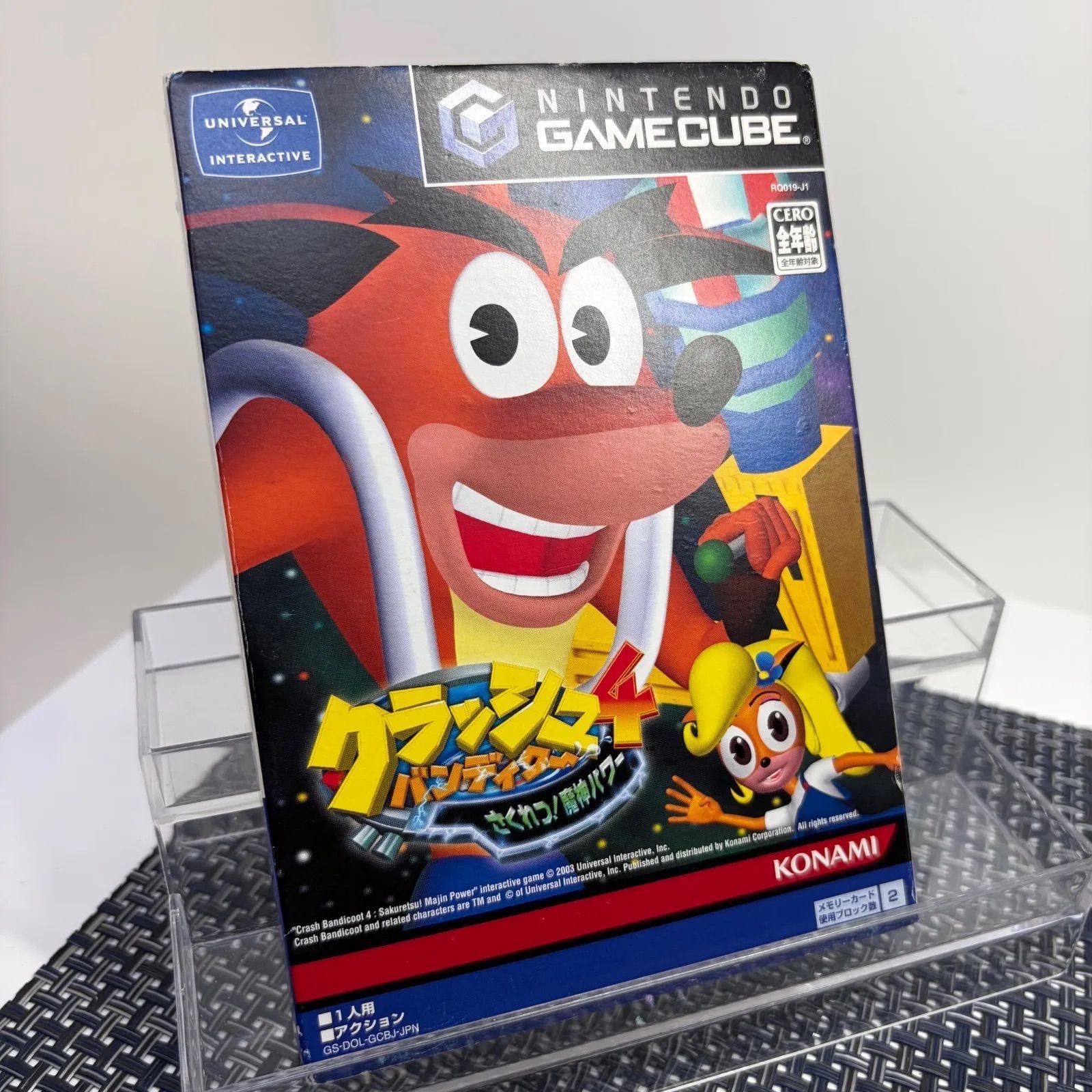 動作確認済】GC クラッシュバンディクー4 さくれつ！魔神パワー - メルカリ