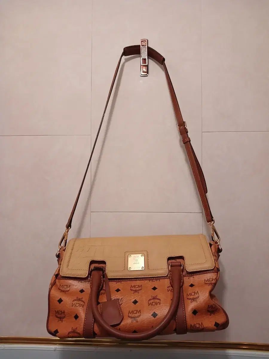 MCM 正規品 ヴィセトス トートバッグ ショルダーバッグ