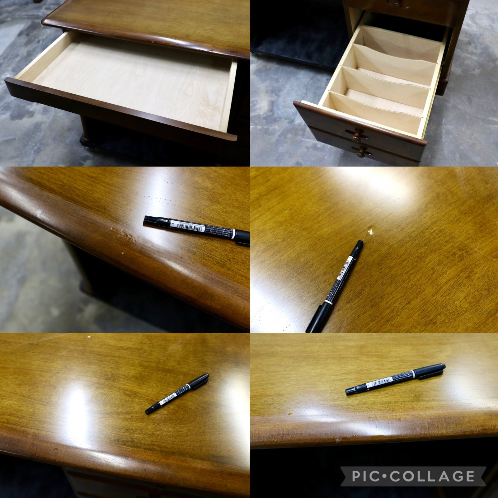GMJH172B○karimoku / カリモク 片袖デスク 書斎机 オーク材 国産家具 