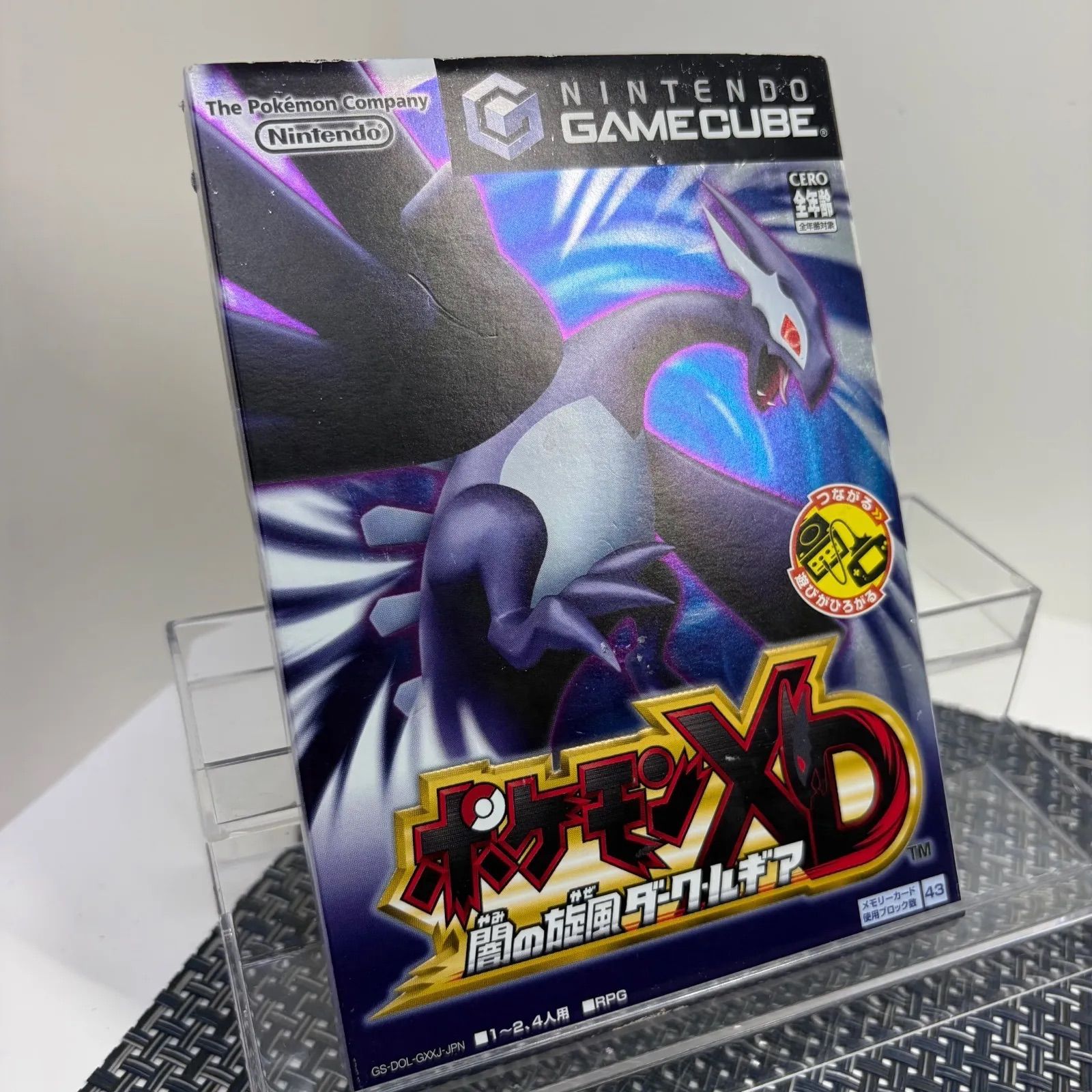 動作確認済】GC ポケモンXD 闇の旋風ダークルギア ゲームキューブ s 