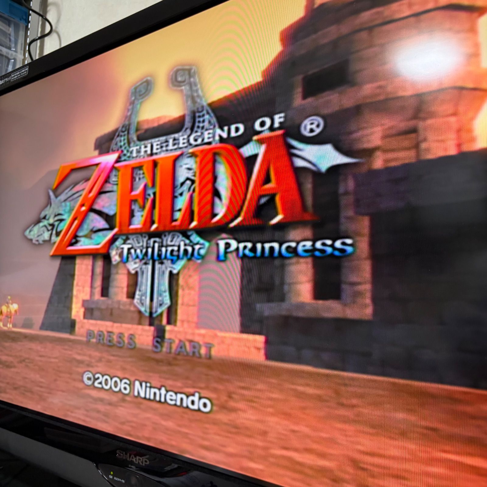 動作確認済】GC ゼルダの伝説 トワイライトプリンセス ゲームキューブ