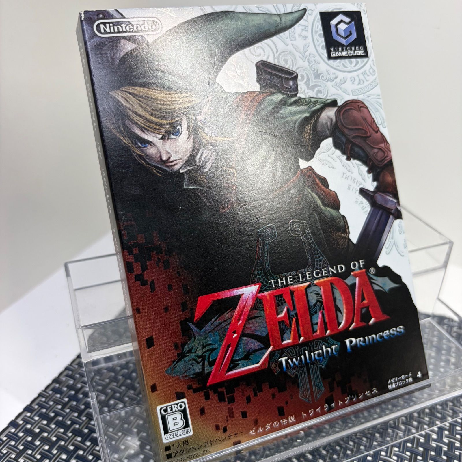 【動作確認済】GC ゼルダの伝説 トワイライトプリンセス ゲームキューブ