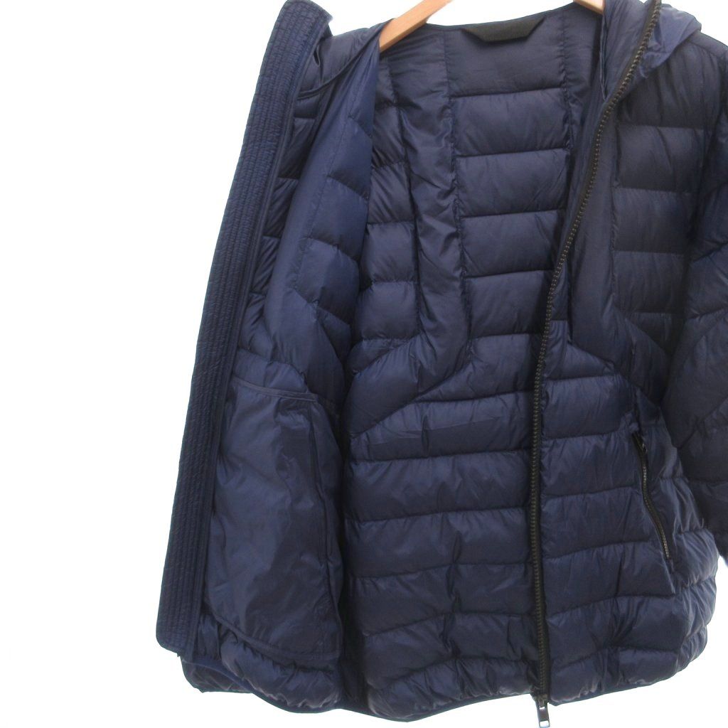 ディーゼル DIESEL 美品 キルティングフーデッドジャケット 中綿 M 紺 ディーゼル DIESEL 美品 キルティングフーデッドジャケット 中綿 M 紺