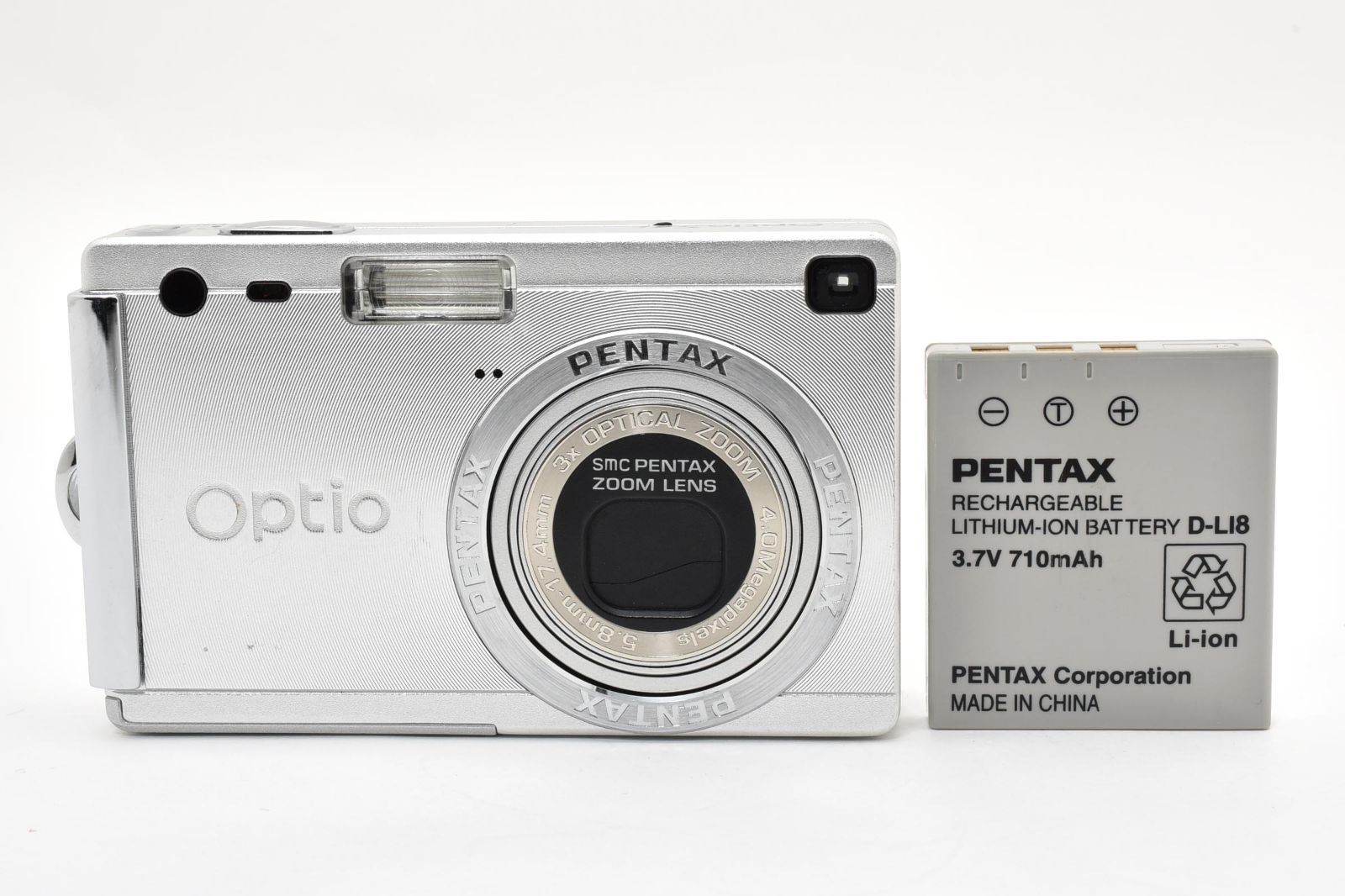 難有特価✨PENTAX Optio s4i✨動作確認済 スマホ転送OK 可愛い♪ ☆動作品☆ペンタックス PENTAX Optio S4i #2048 - メルカリ