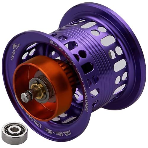 HEIGHTEN リール スプール 2段階可動 ダイワ(DAIWA) ベイトリール 替えスプール ベアリング付き スティーズ/ジリオン/リョウガ/モアザン/シルバーウルフpms