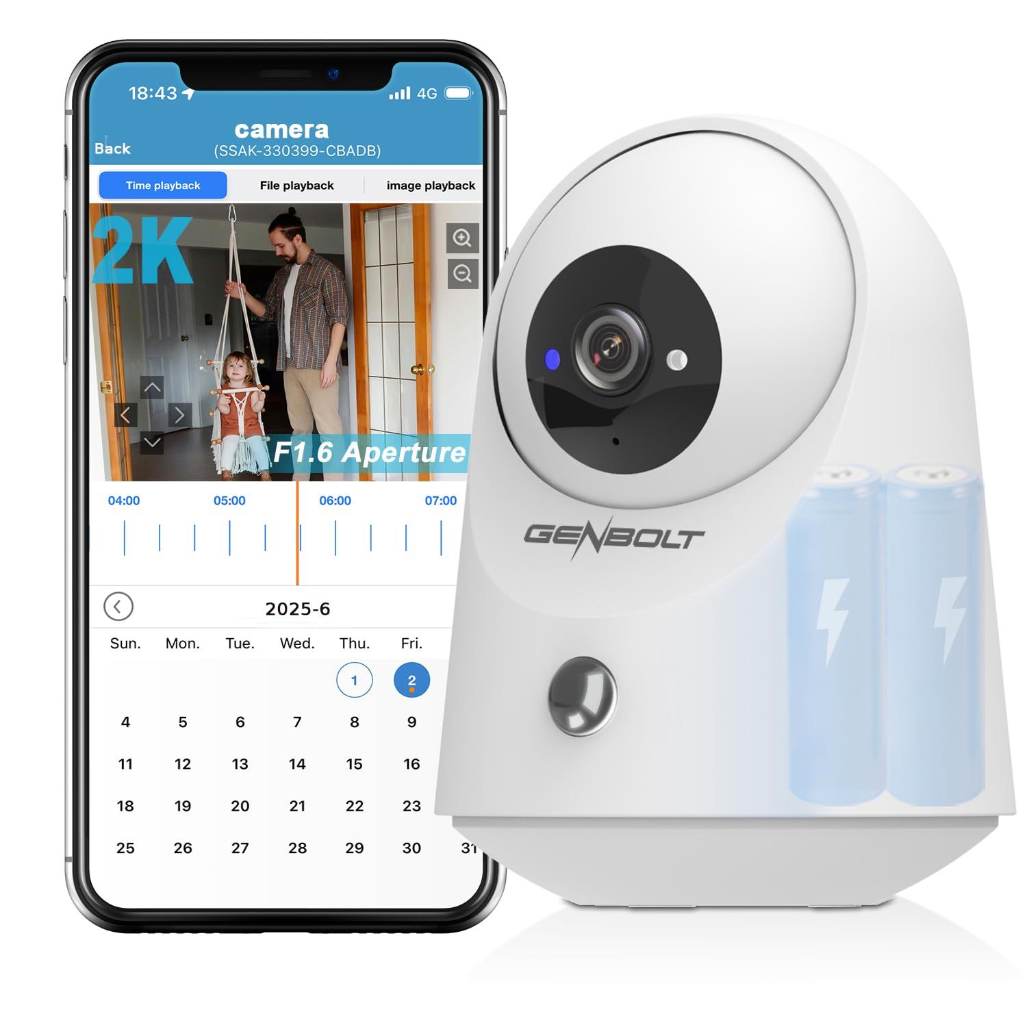 GENBOLT ペットカメラ 見守りカメラ 監視カメラ 室内 防犯カメラ ネットワークカメラ iPhone/Android スマホ対応 犬/猫/赤ちゃん/高齢者/介護/留守番/家族共有 見守り遠隔監視 Wi-Fi スマートカメラ SDカード/クラウド 動体検知