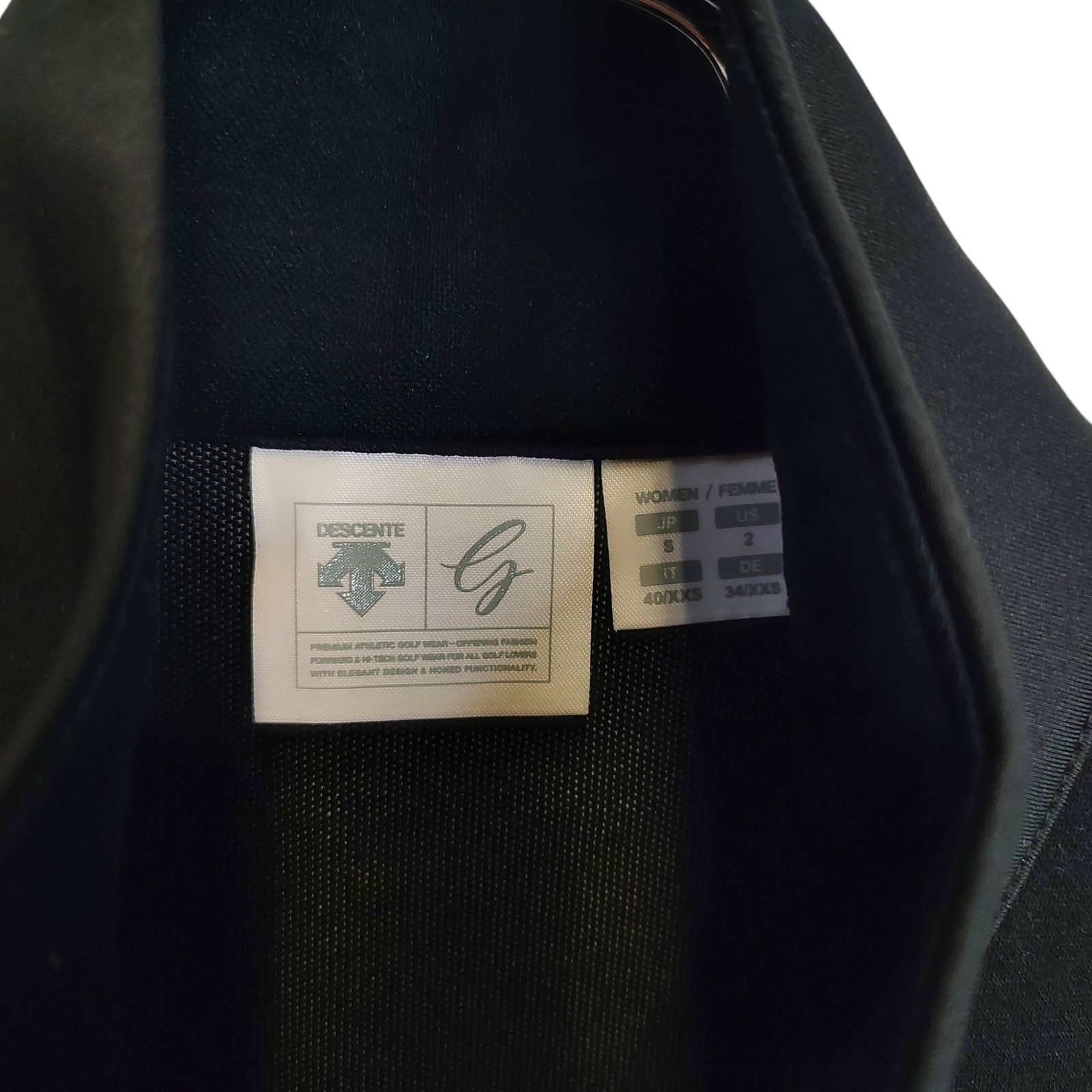 DESCENTE GOLF デサントゴルフ はっ水 スリーブレス ジャージー