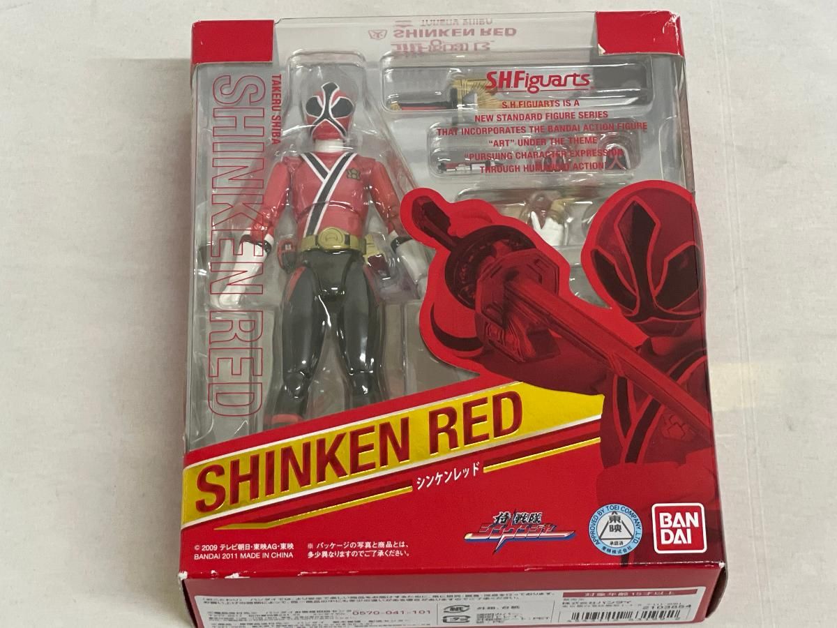 【未開封】S.H.フィギュアーツ 侍戦隊シンケンジャー シンケンレッド