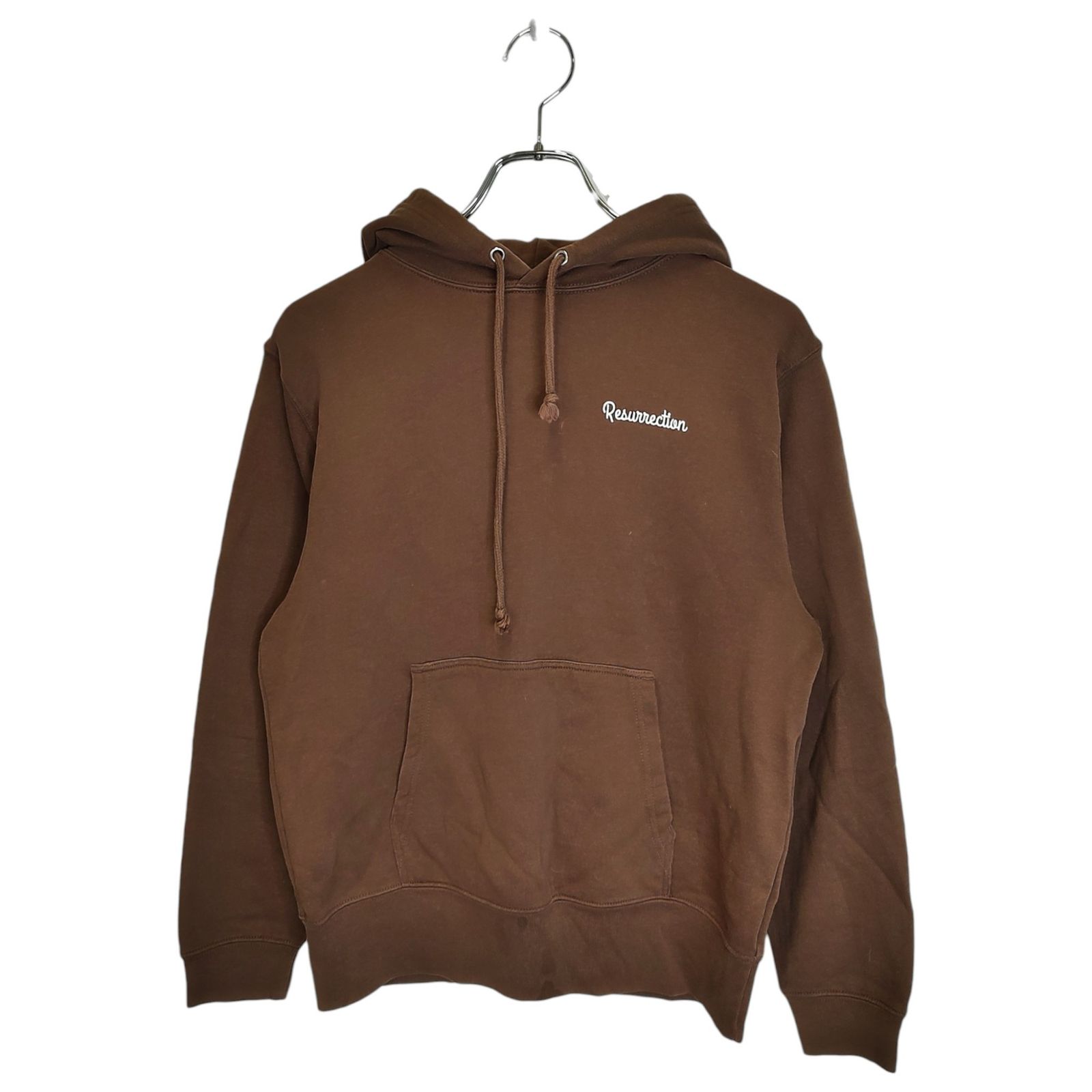 レザレクション茶パーカーＬ Resurrection レザレクション ゴルフ Pullover hoodie プルオーバー