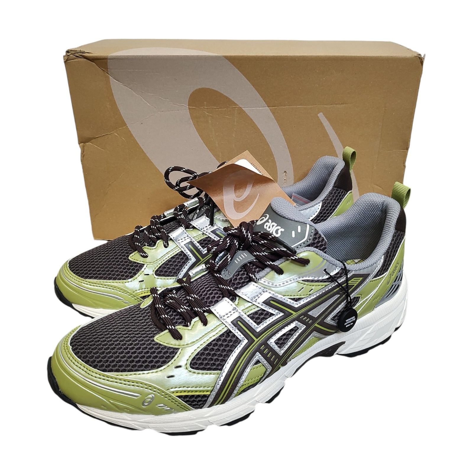ASICS アシックス × KITH Ronnie Fieg GEL-NUNOBIKI ローカット スニーカー 1203A845 US11 28.5cm グリーン系 メンズ
