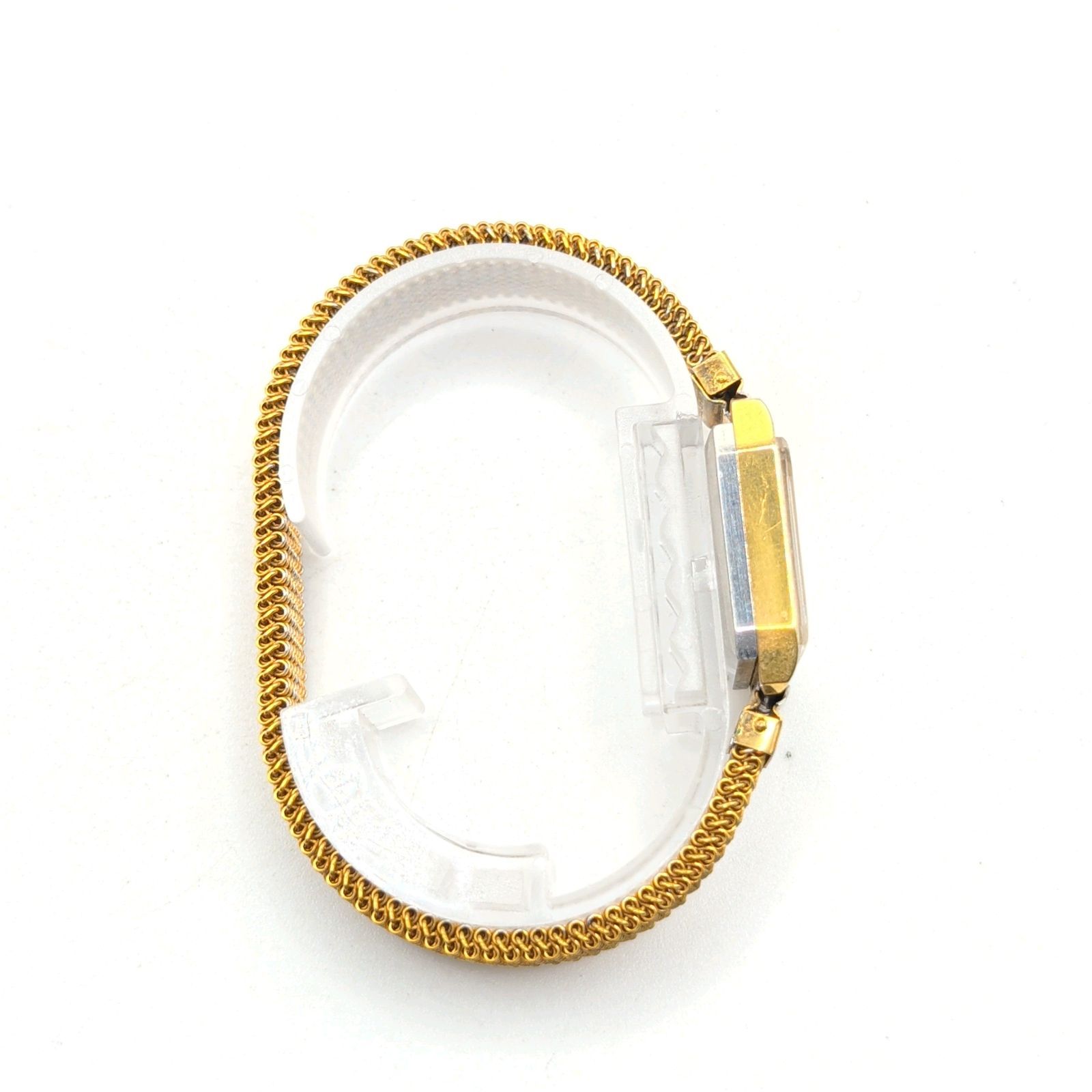 Longines Flagship Watch Hand-Winding Ladies Square Gold Y2K 00S