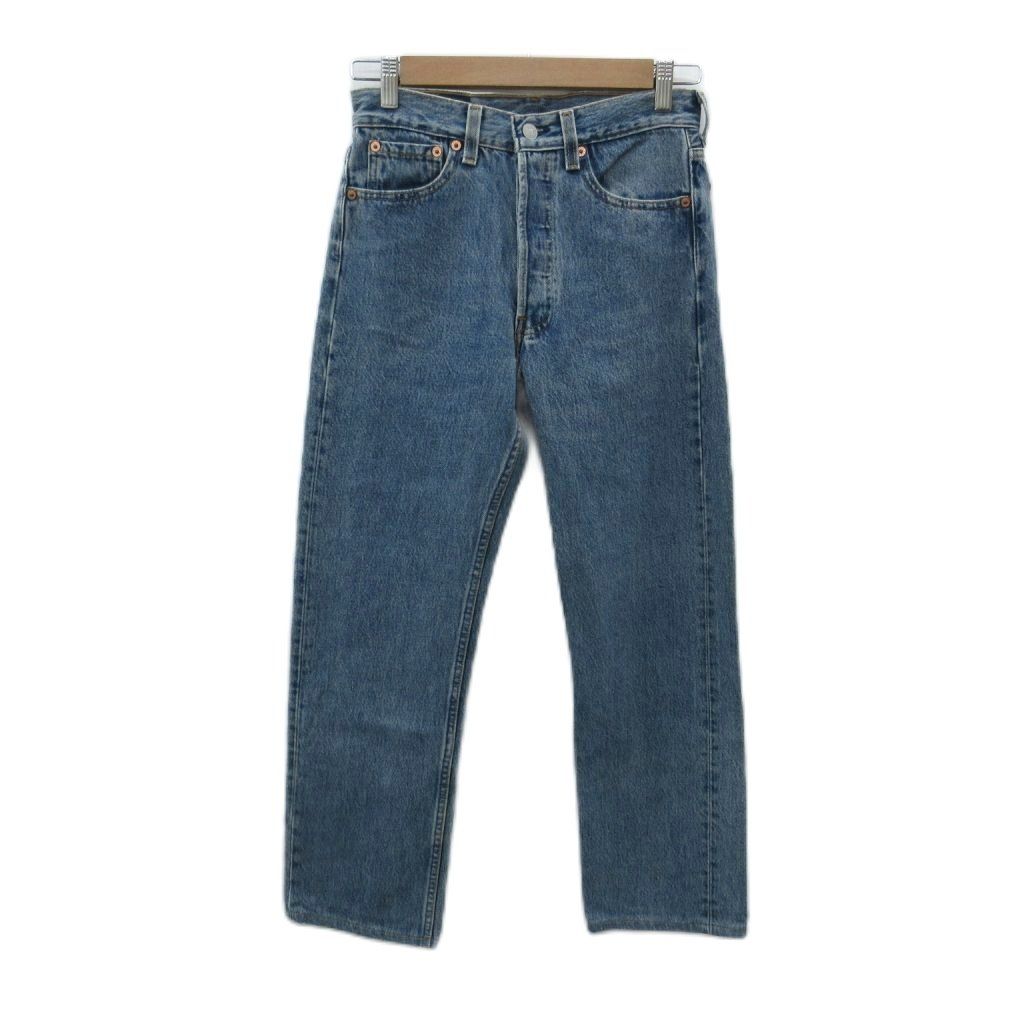リーバイス Levi's 501 デニムパンツ ジーンズ ストレート ロング丈 W29 L36 青 ブルー /SM22 ■ECD005