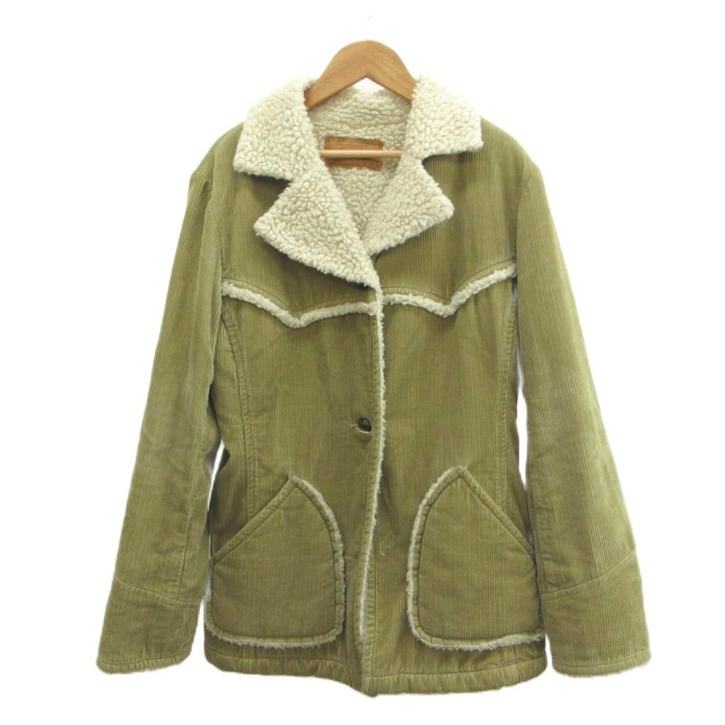 リーバイス Levi's ボアジャケット 上着 M ベージュ コーデュロイ 長袖 /NP ■ECA006