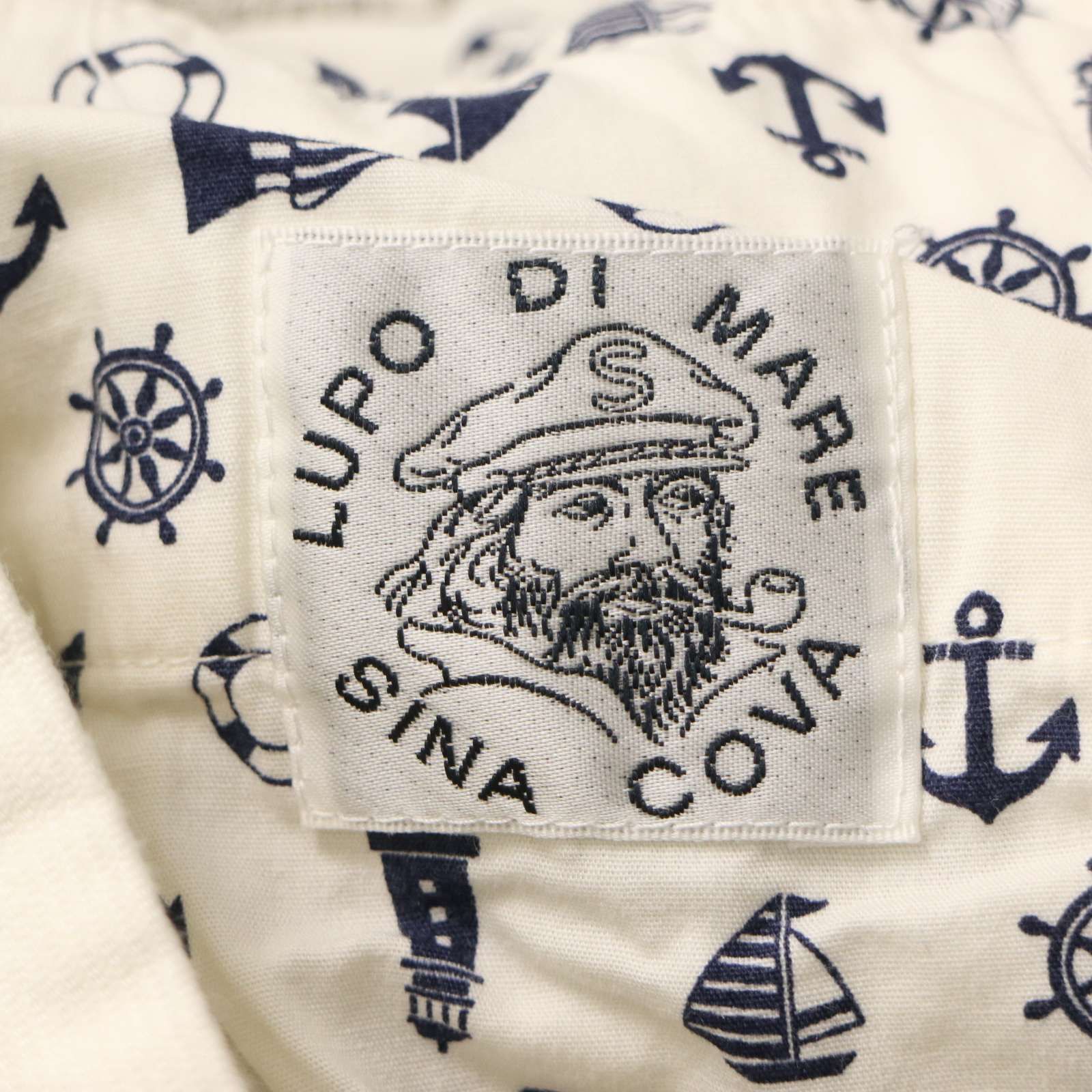 SINACOVA シナコバ 春夏☆ 碇 刺繍 マリン ロゴ ストレッチ ハーフ