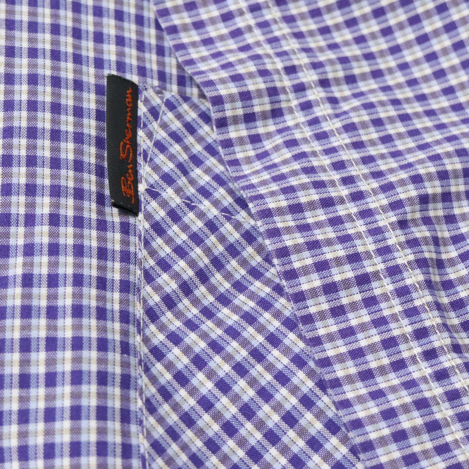 Ben Sherman ベンシャーマン 春夏☆ 半袖 チェック ボタンダウン