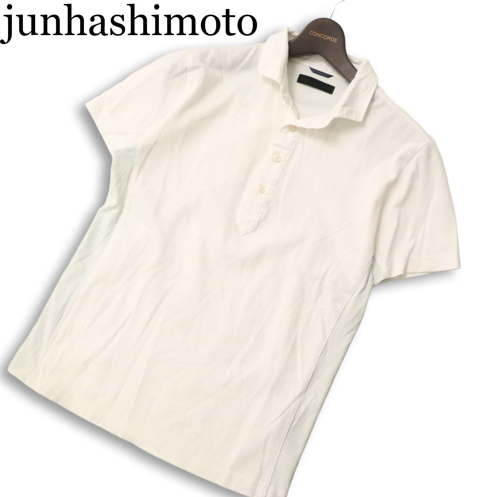 junhashimoto ジュンハシモト 春夏☆ 【COMBINATION POLO】 半袖