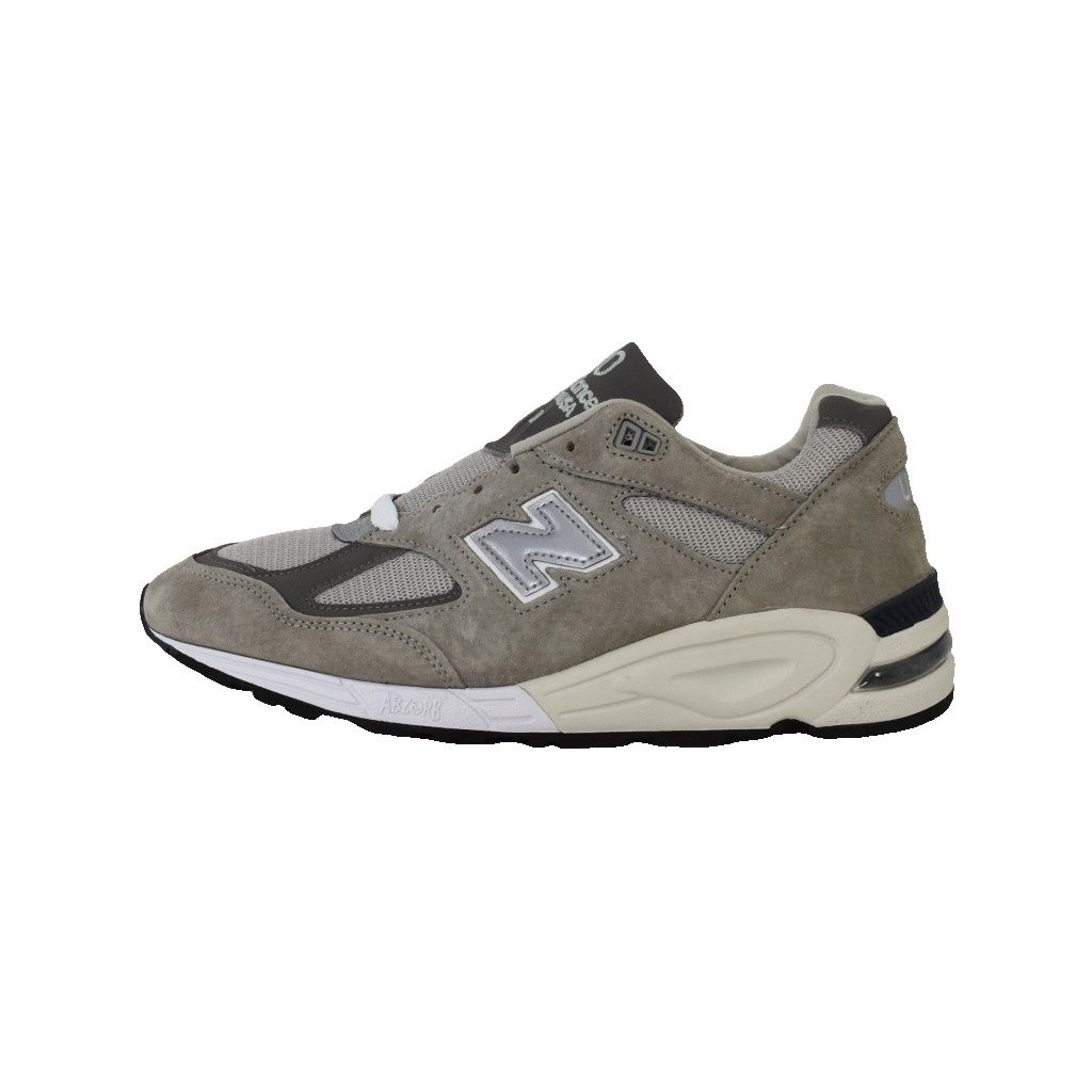 ニューバランス NEW BALANCE 990 スニーカー USA製 メッシュ スエード 29cm 灰色 グレー M990GY2