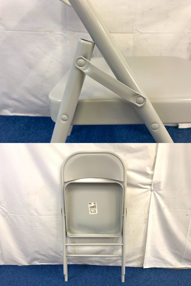 米軍放出品】MECO 折りたたみイス フォールディングチェア スチール製