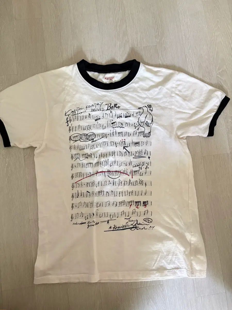 キャピタル 20テンジク リンガー Tシャツ ボロ エレジー Pt キナリ