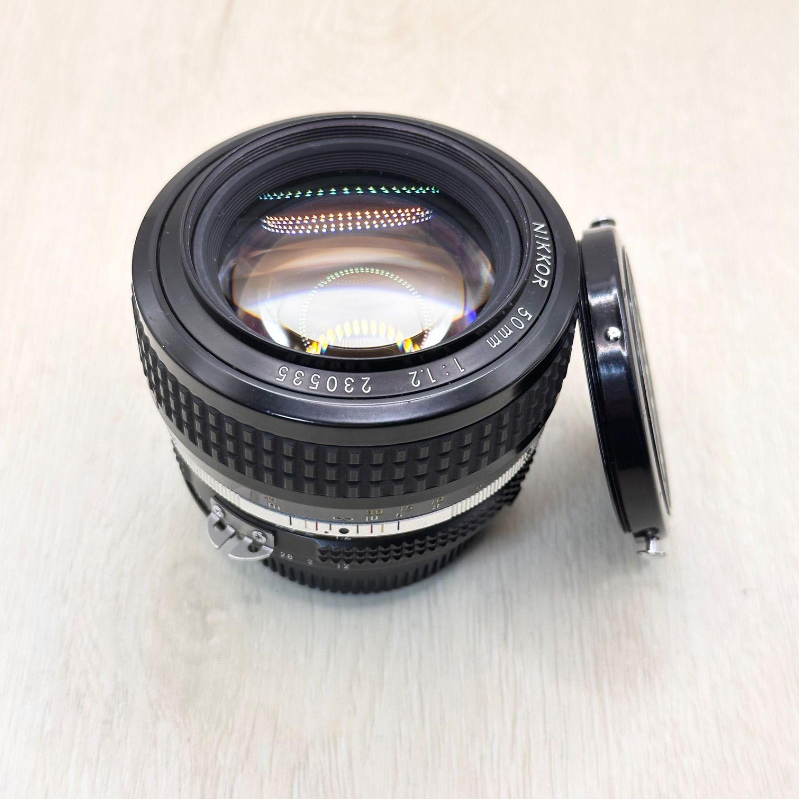Nikon ニコン NIKKOR 50mm F1.2 単焦点レンズ MF 標準レンズ Fマウント 大口径 明るいレンズ オールドレンズ マニュアルフォーカス 一眼レフ フィルムカメラ デジタル一眼レフ 交換レンズ カメラレンズ 60-80620-449