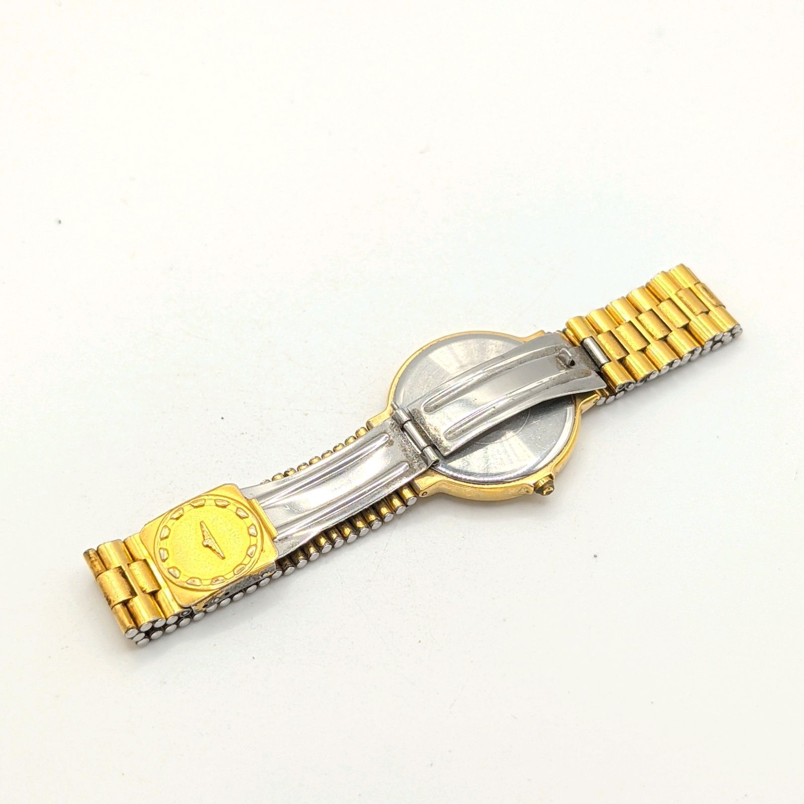 LONGINES Conquest Watch Quartz Gold Date Y2K 00S ロンジン コン