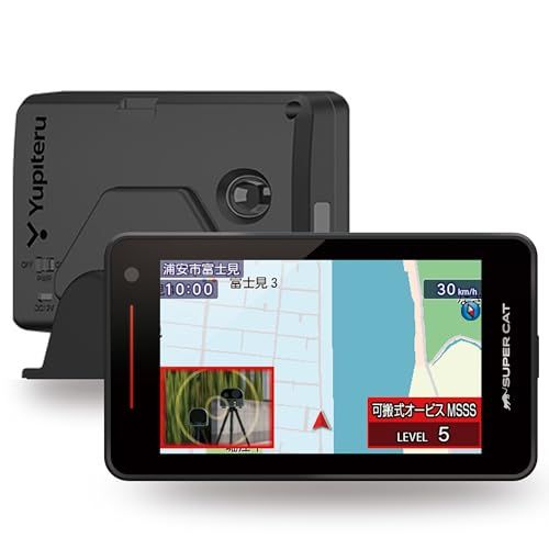 ☆新品☆2026年モデル ユピテル(Yupiteru) レーザー&レーダー探知機 SUPER CAT WRA600 ワンボディ スタンダード MSSS LSM 25年秋版地図データ 日本製 簡易パッケージ＆WEB取説