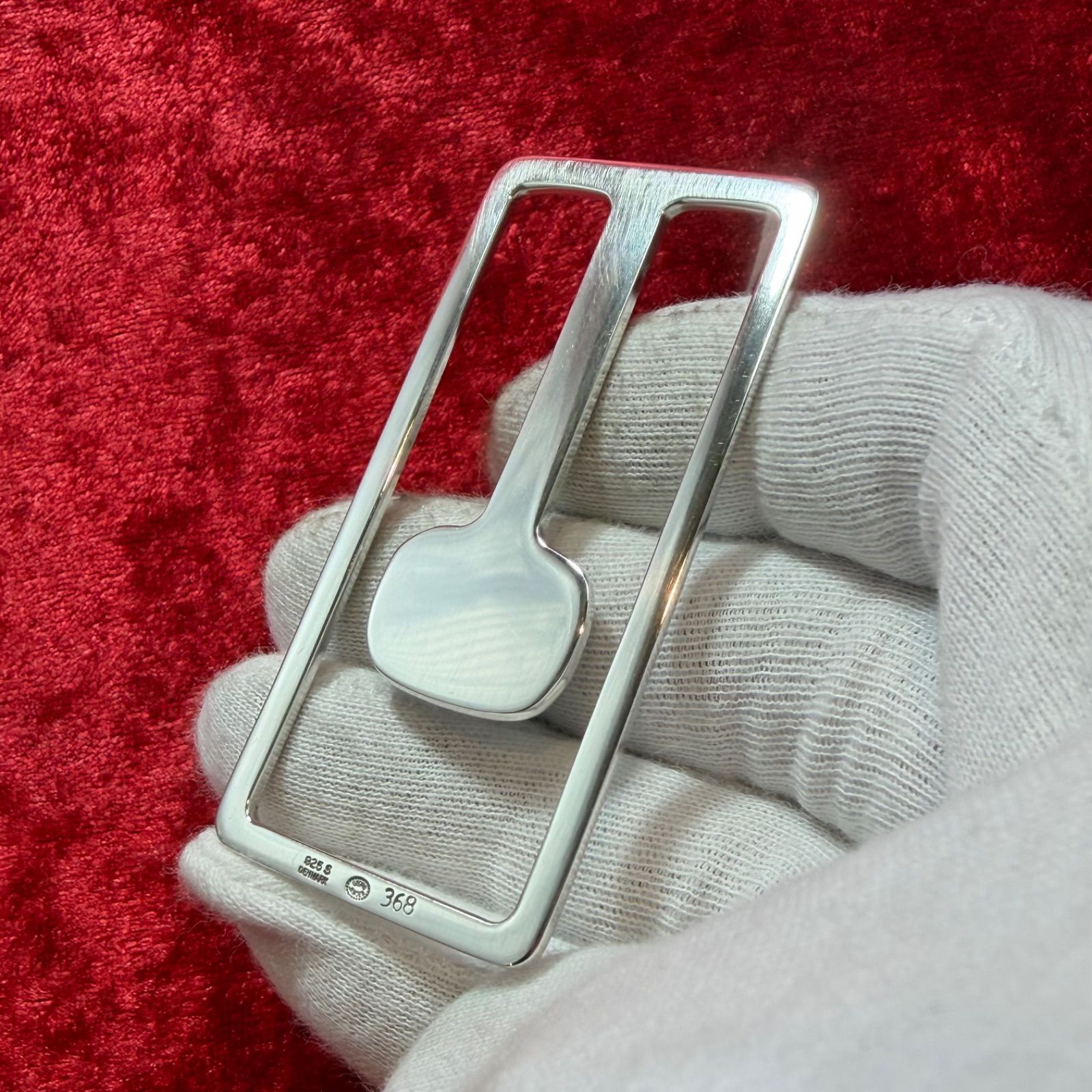 美品 マネークリップ ♯368 ジョージジェンセン/GEORG JENSEN - メルカリ