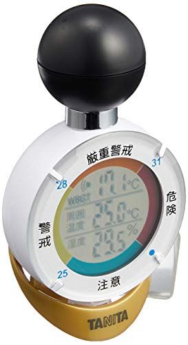 タニタ 黒球式熱中症指数計 デジタル 熱中アラーム TT-562GDry 3e2250b8