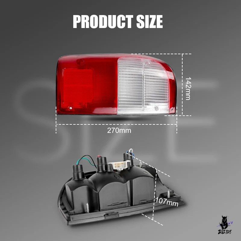 トヨタ ハイラックス Mk4 1997-2005 LED テールライト アセンブリ 左右セット 12V