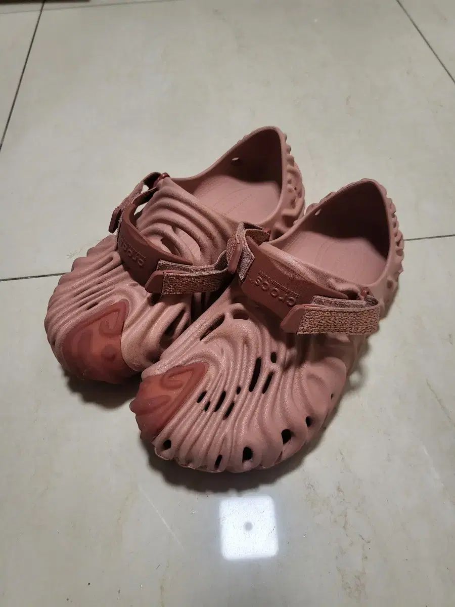 Crocs x サレヘ ベンバリー ポレックス クロッグ レッド クワタ 265
