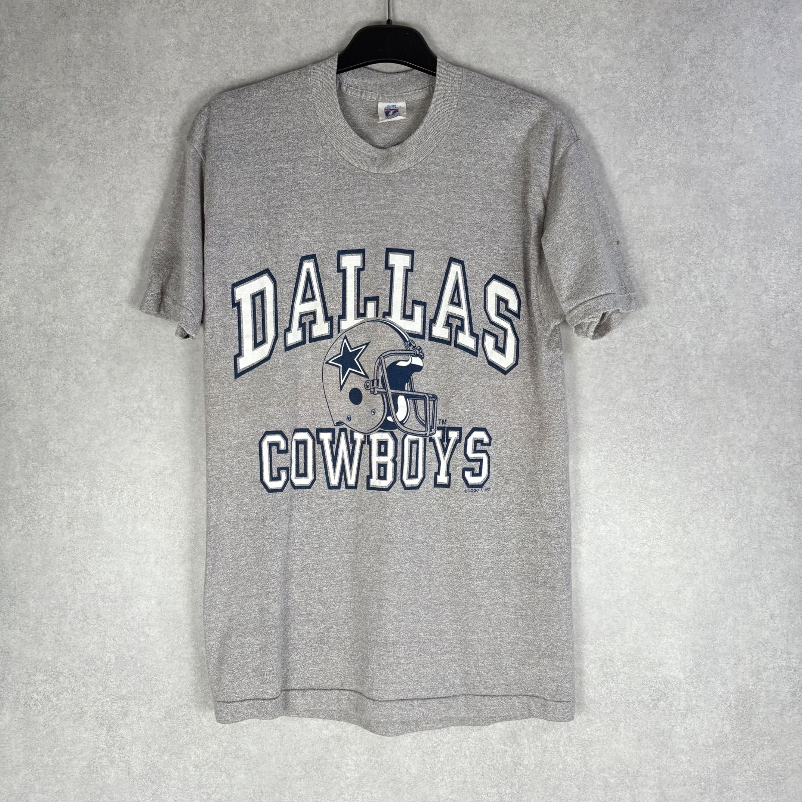 90s USA製 LOGO 7 NFL ダラス・カウボーイズ Tシャツ L　シングルステッチ