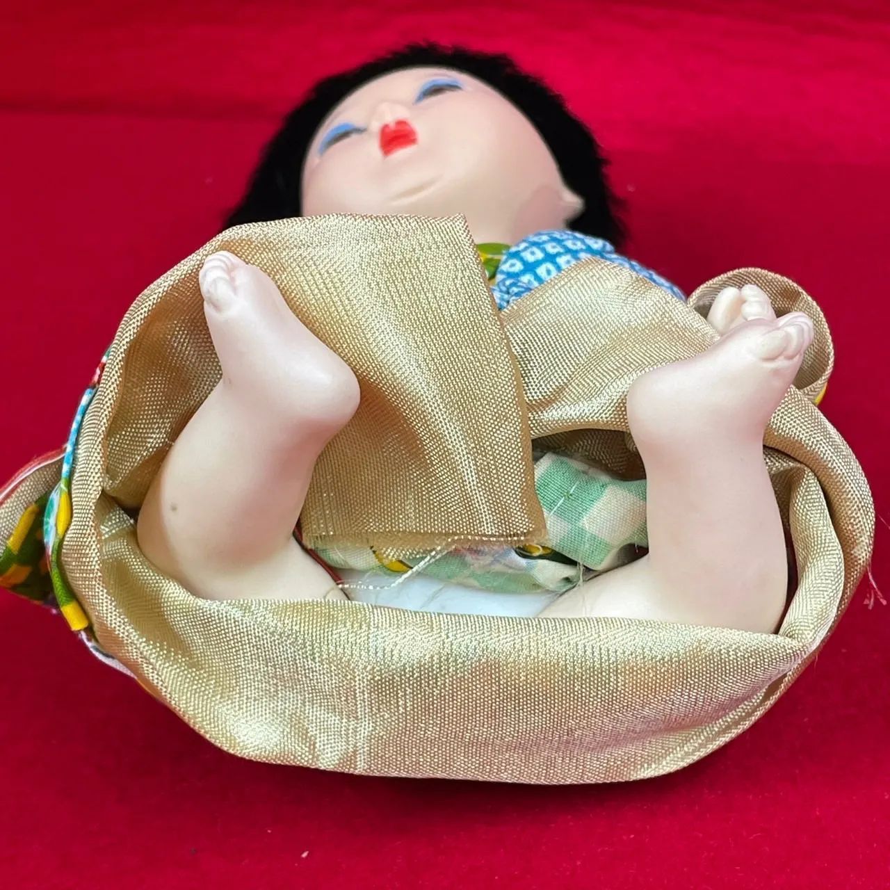 市松人形 お座り人形 抱き人形 男の子 日本人形 N-35 - メルカリ