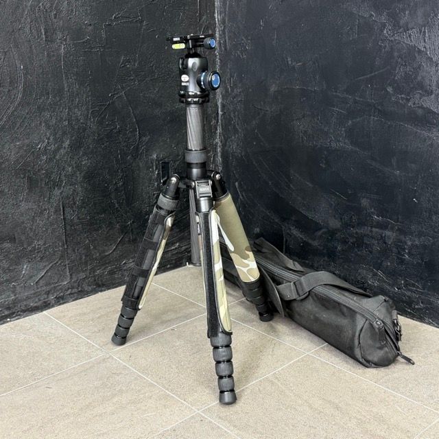 SIRUI 三脚 収納ケース付き クイックシュー 雲台 TY-70-2 K-30X M-3205 カーボン三脚 5段 シルイ 【中古】/517331