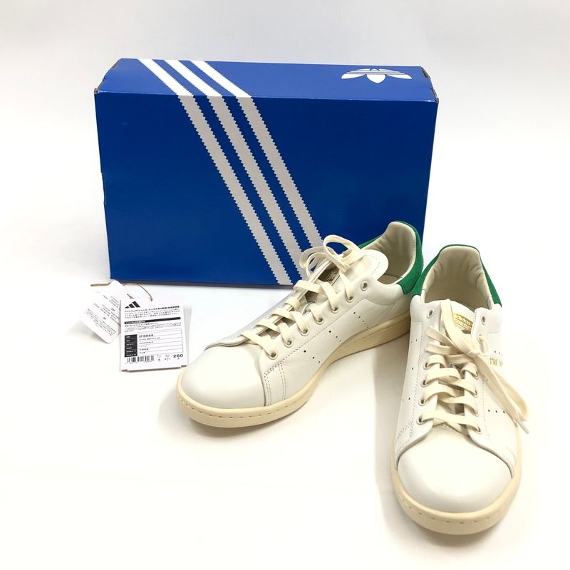 【中古美品】ADIDAS アディダス STAN SMITH LUX IF8844 スタンスミス ラックス スニーカー シューズ 靴【161-260621-hn-01-fur】