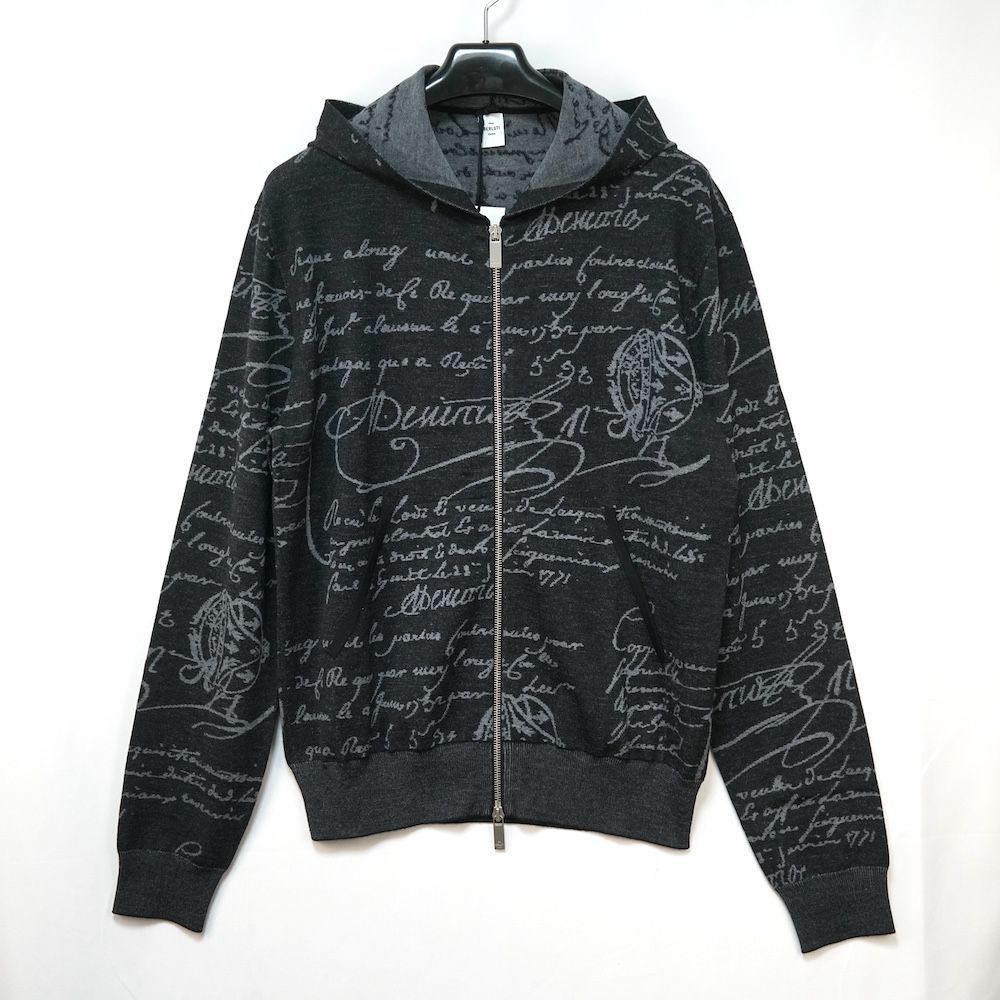 BERLUTI PARIS 1895 ベルルッティ Scritto Zip Up Hoodie スクリット