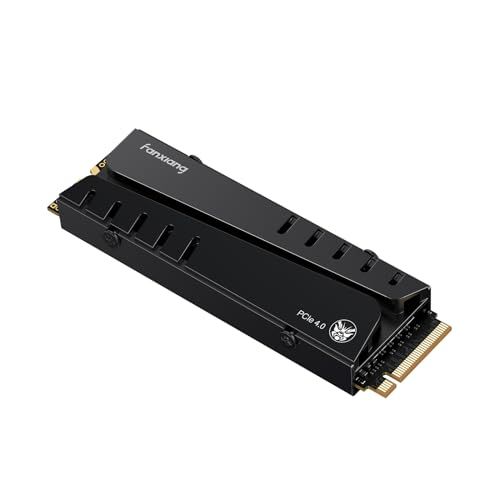 fanxiang S770 SSD 500GB TLC NAND 【DRAMキャッシュ搭載 / PS5動作確認済】最大7400MB/s M.2 NVMe 2280 PCIe Gen4.0x4 64Gb/s M.2 SSD ヒートシンク付き 3 0d2fec45