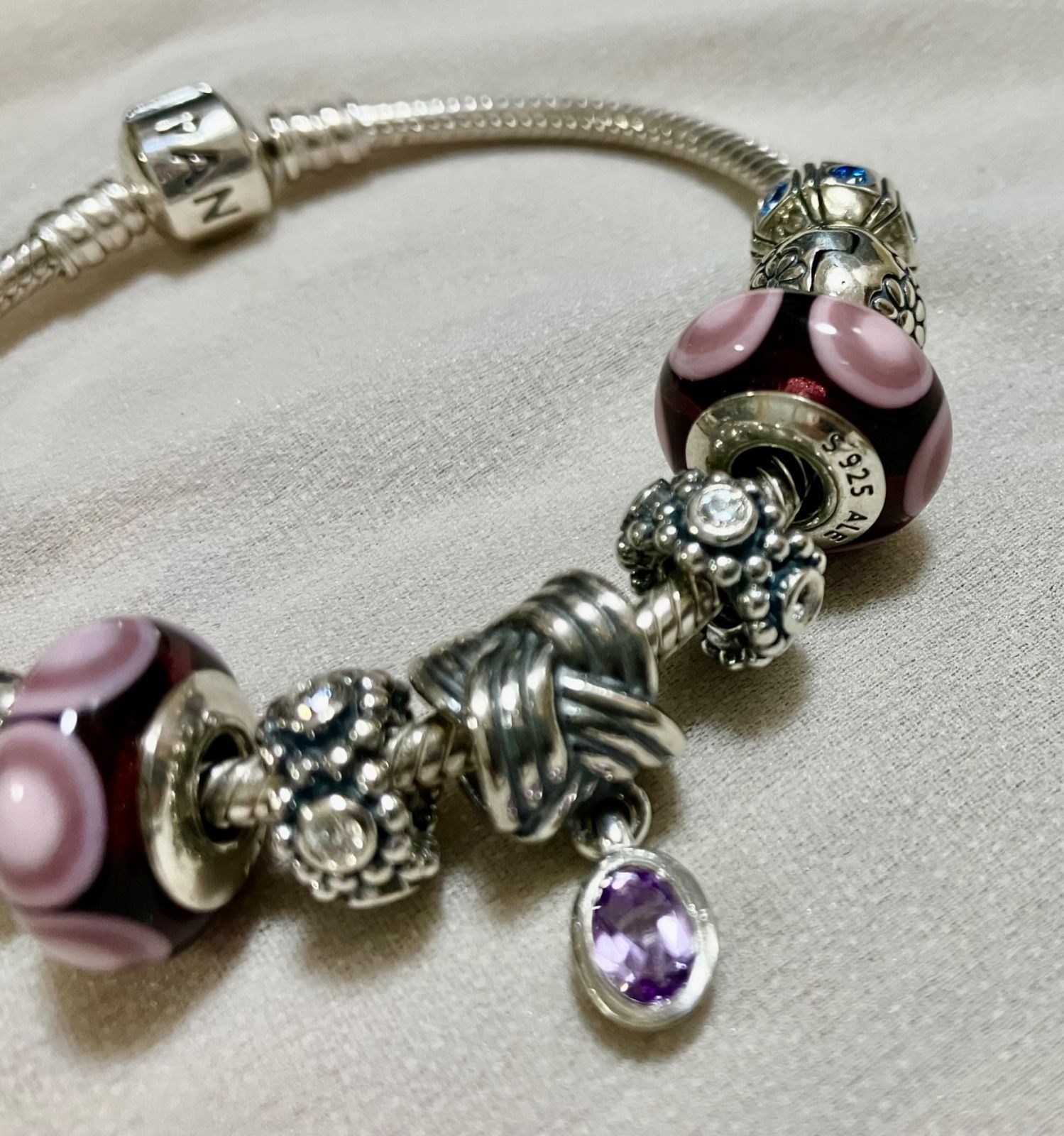 ◇新品仕上げ済◇PANDORA パンドラ◇ALE刻印有◇SV925 シルバー