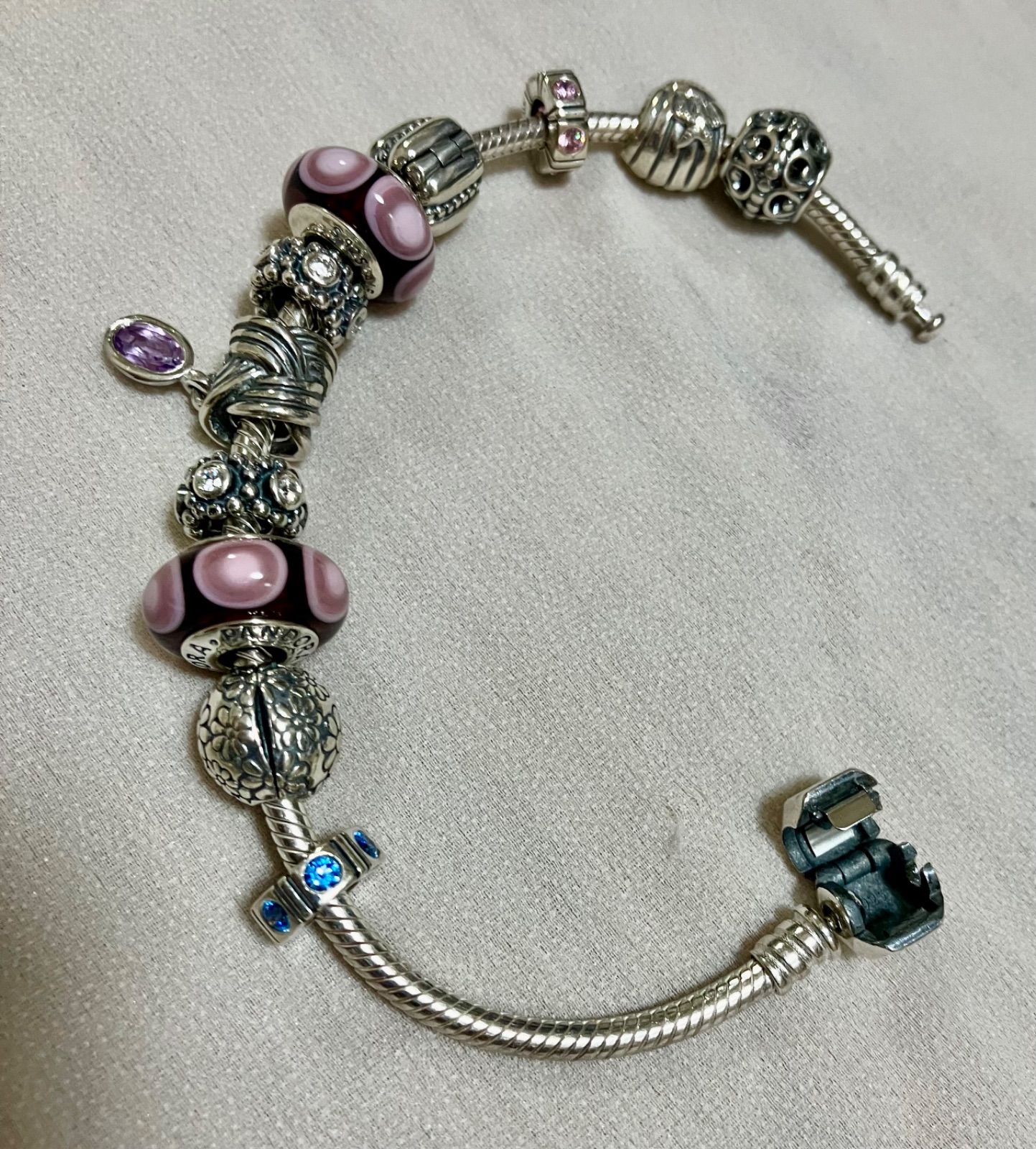 ◇新品仕上げ済◇PANDORA パンドラ◇ALE刻印有◇SV925 シルバー