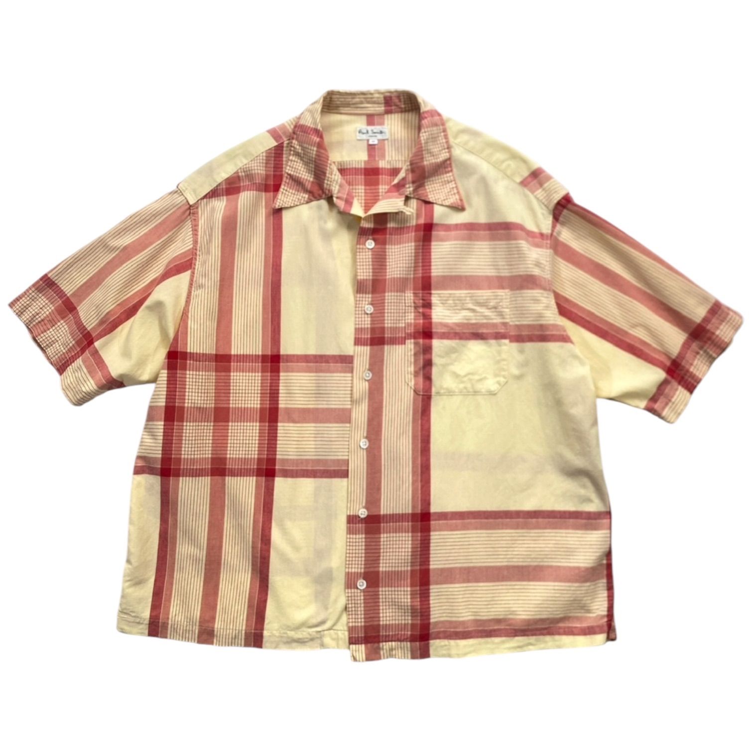 Paul Smith Open-collar Cotton Check Shirt 10,414円