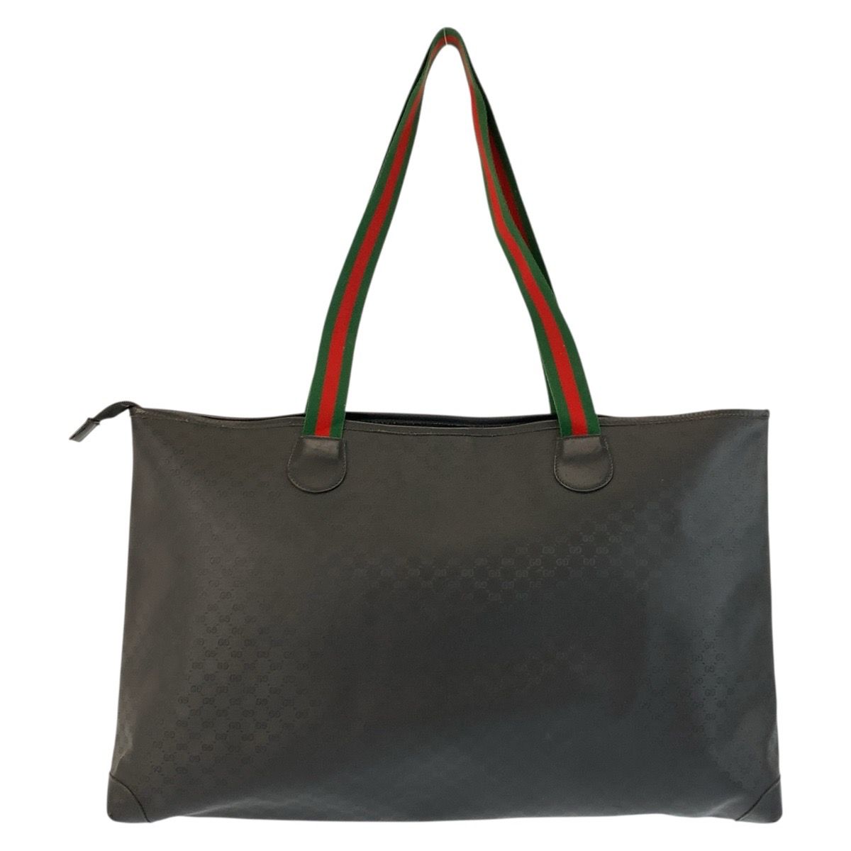 美品 GUCCI グッチ ヴィンテージ マイクロGG シェリーライン ブラック