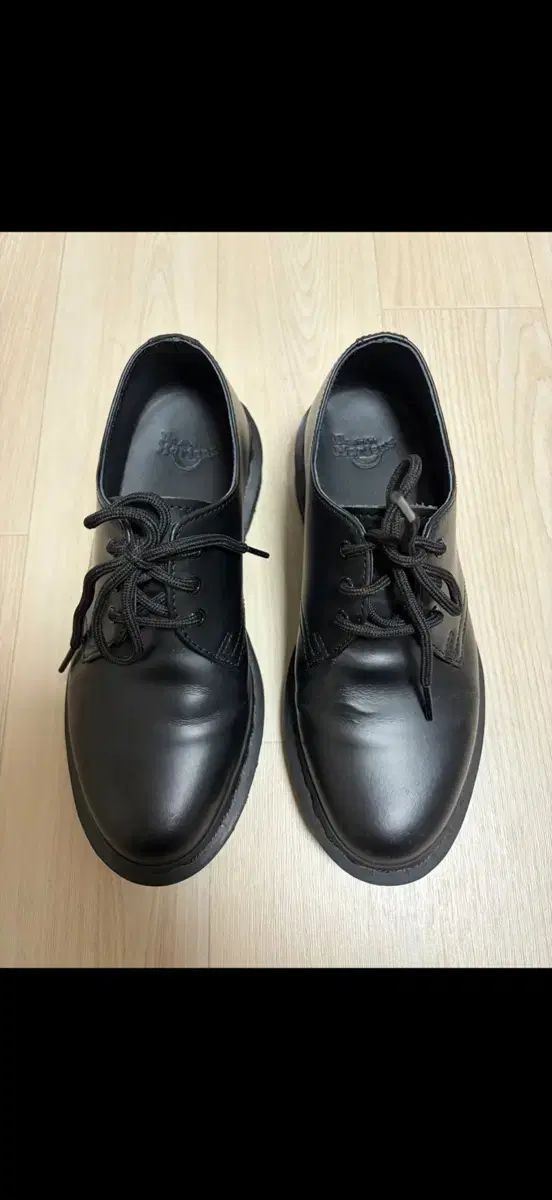 DR. MARTENS 1461 ウール・モノ・ブラック (230)