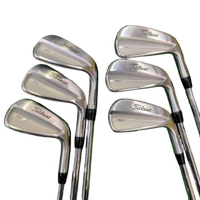【中古】 タイトリスト Titleist T150(2023) 6S アイアンセット IR 純正特注シャフト (フレックスS) メンズ 男性用 右利き 右用 Cランク ゴルフクラブ