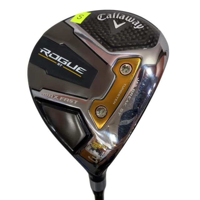 【中古】 キャロウェイ ROGUE ST MAX FAST 3W フェアウェイウッド FW SPEEDER NX 40 for CW(ROGUE ST FW) (フレックスS) メンズ 男性用 右利き 右用 Cランク ゴルフクラブ